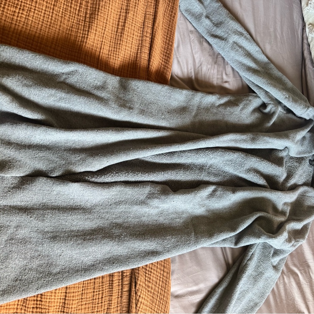SKIMS Gray Knit Duster Womens Cardigan